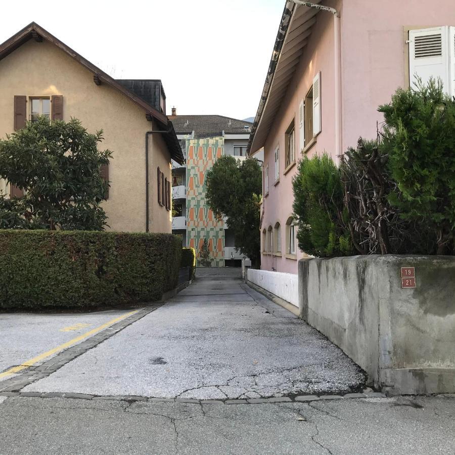 Apartment Sion Center Bagian luar foto